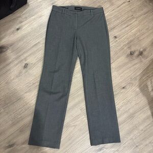 Talbots Women’s Size 4 Gray Signature Dress Pants Bootcut Button Career Classic